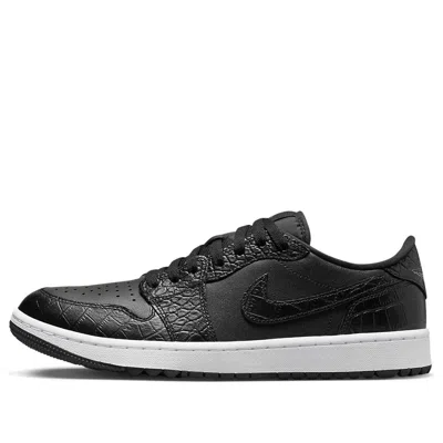 Air Jordan 1 Low Golf 'black Crocodile'