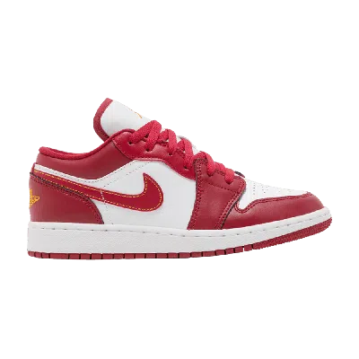 Pre-owned Air Jordan 1 Low Gs 'cardinal Red'