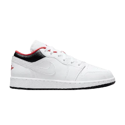 Pre-owned Air Jordan 1 Low Gs 'chicago Home' In White