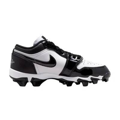 Pre-owned Air Jordan 1 Low Gs Cleats 'white Black' | Kid's Size 1.5
