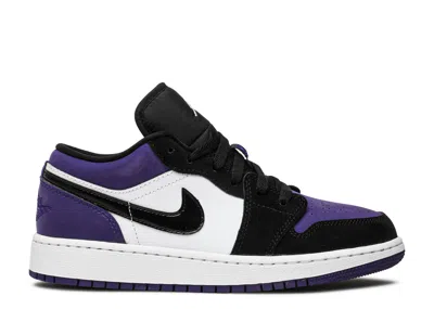 Air Jordan 1 Low Gs 'court Purple' In Multi
