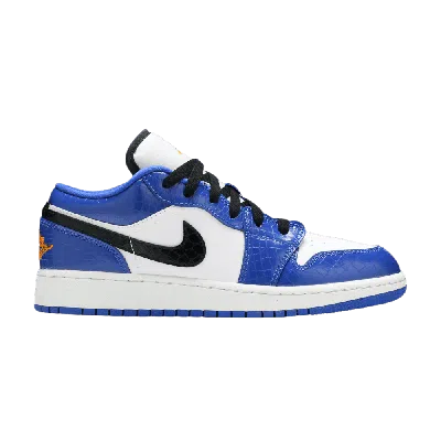 Pre-owned Air Jordan 1 Low Gs 'hyper Royal' In Blue