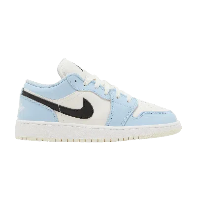 Pre-owned Air Jordan 1 Low Gs 'ice Blue'