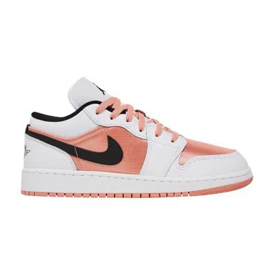 Pre-owned Air Jordan 1 Low Gs 'light Madder Root' | Pink | Kid's Size 4