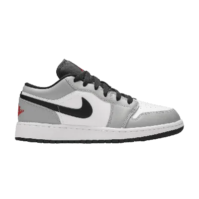 Pre-owned Air Jordan 1 Low Gs 'light Smoke Grey'