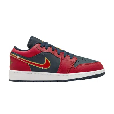 Pre-owned Air Jordan 1 Low Gs 'olympic' | Red | Kid's Size 7