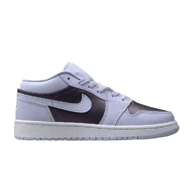 Pre-owned Air Jordan 1 Low Gs 'oxygen Purple'