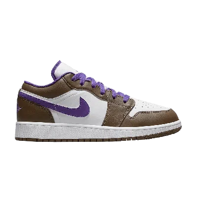 Pre-owned Air Jordan 1 Low Gs 'palomino' In Brown