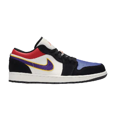 Pre-owned Air Jordan 1 Low Gs 'rivals' In Black