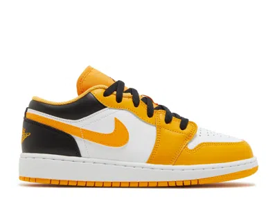 Air Jordan 1 Low Gs 'taxi White' In Yellow