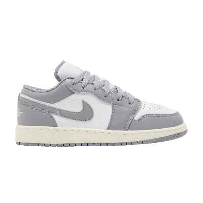 Pre-owned Air Jordan 1 Low Gs 'vintage Grey'