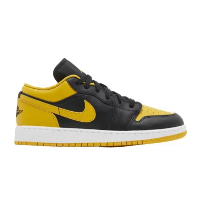 Pre-owned Air Jordan 1 Low Gs 'yellow Ochre' | Kid's Size 3.5