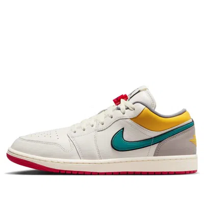 Air Jordan 1 Low Premium 'lace Toggle' In White