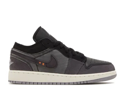 Air Jordan 1 Low Se Craft Gs 'inside Out - Black'