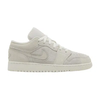 Pre-owned Air Jordan 1 Low Se Craft Gs 'pale Ivory' | Cream | Kid's Size 4.5 In White