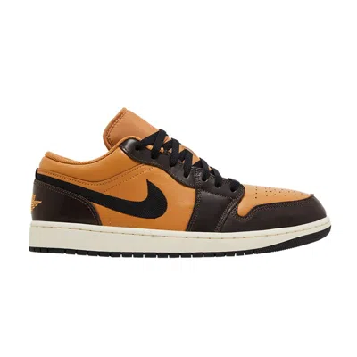 Pre-owned Air Jordan 1 Low Se 'flax Baroque Brown'