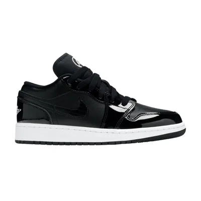 Pre-owned Air Jordan 1 Low Se Gs 'all Star Weekend' | Black | Kid's Size 4
