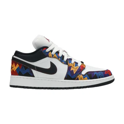 Pre-owned Air Jordan 1 Low Se Gs 'nothing But Net' | White | Kid's Size 6.5
