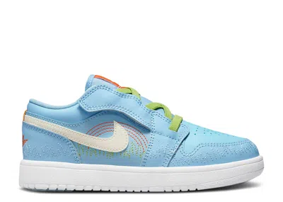 Air Jordan 1 Low Se Ps 'blue Stitch'