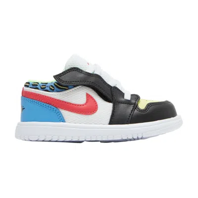 Pre-owned Air Jordan 1 Low Td 'funky Patterns' | White | Infant Size 9