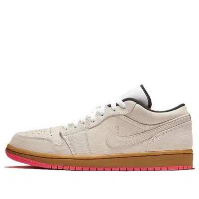 Air Jordan 1 Low 'white Gym Yellow' In Neutral