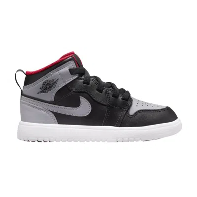 Pre-owned Air Jordan 1 Mid Alt Ps 'bred Shadow' | Black | Kid's Size 12.5