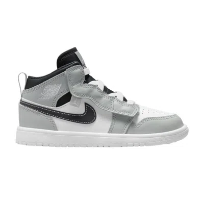 Pre-owned Air Jordan 1 Mid Alt Ps 'light Smoke Grey' | Kid's Size 3