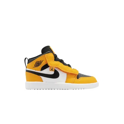 Pre-owned Air Jordan 1 Mid Alt Ps 'taxi' | Yellow | Kid's Size 3