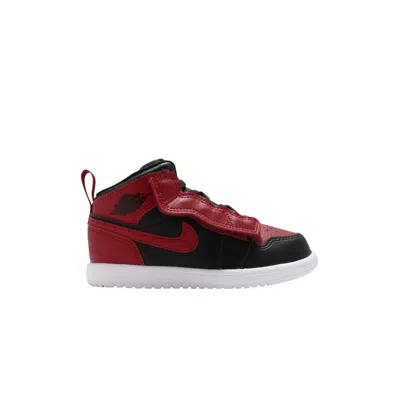 Pre-owned Air Jordan 1 Mid Alt Td 'banned' | Red | Infant Size 5