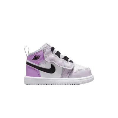 Pre-owned Air Jordan 1 Mid Alt Td 'barely Grape' | Purple | Infant Size 9