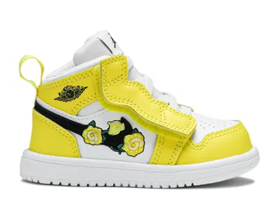 Air Jordan Babies'  1 Mid Alt Td 'dynamic Yellow'