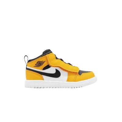 Pre-owned Air Jordan 1 Mid Alt Td 'taxi' | Yellow | Infant Size 10