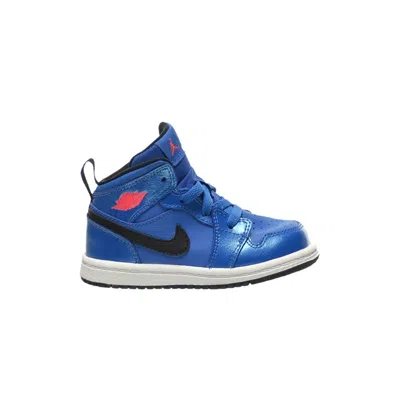 Pre-owned Air Jordan 1 Mid Bt 'sport Blue' | Infant Size 9