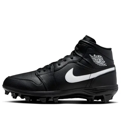 Air Jordan 1 Mid Cleat 'black' 2023 In Multi