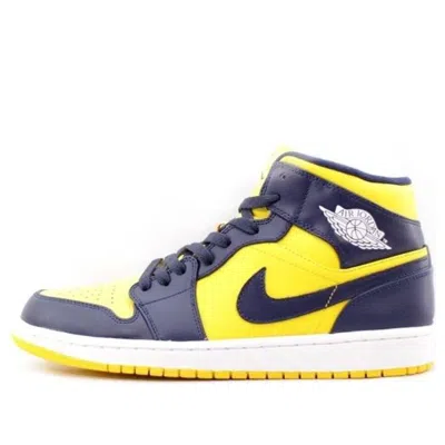 Air Jordan 1 Mid 'michigan' In Yellow