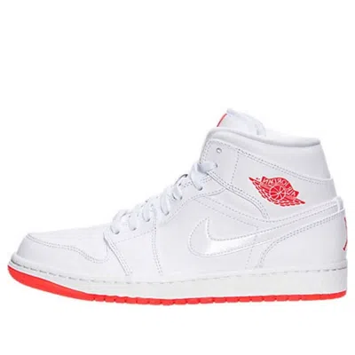 Air Jordan 1 Mid Prem 'white Infrared'