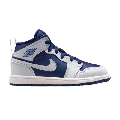 Pre-owned Air Jordan 1 Mid Ps 'blue Void' | Kid's Size 11