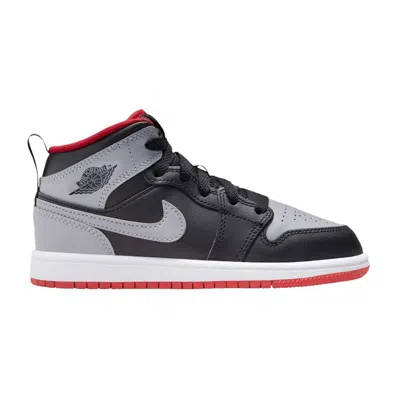 Pre-owned Air Jordan 1 Mid Ps 'bred Shadow' | Black | Kid's Size 10.5