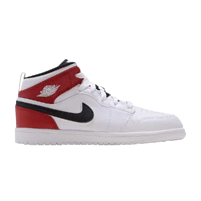 Pre-owned Air Jordan 1 Mid Ps 'chicago' In White
