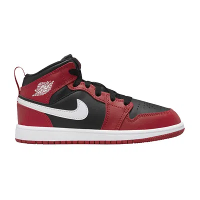 Pre-owned Air Jordan 1 Mid Ps 'gym Red Black White' | Kid's Size 1.5