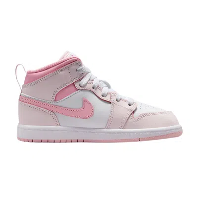 Pre-owned Air Jordan 1 Mid Ps 'pearl Pink White' | Kid's Size 1