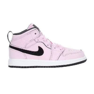 Pre-owned Air Jordan 1 Mid Ps 'pink Foam Black'