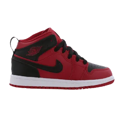 Pre-owned Air Jordan 1 Mid Ps 'reverse Bred' In Red