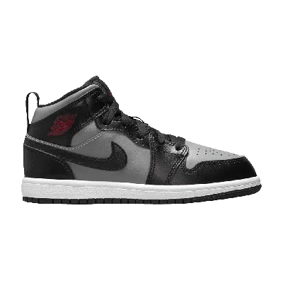 Pre-owned Air Jordan 1 Mid Ps 'shadow' In Grey