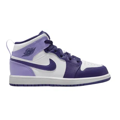 Pre-owned Air Jordan 1 Mid Ps 'sky J Purple' | Kid's Size 1