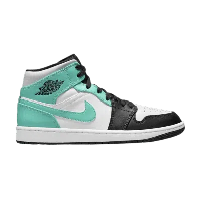 Pre-owned Air Jordan 1 Mid Ps 'tropical Twist' In Teal