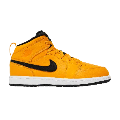 Pre-owned Air Jordan 1 Mid Ps 'university Gold'
