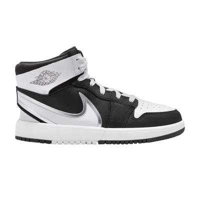 Pre-owned Air Jordan 1 Mid Rm Easyon Gs 'black White' | Kid's Size 4