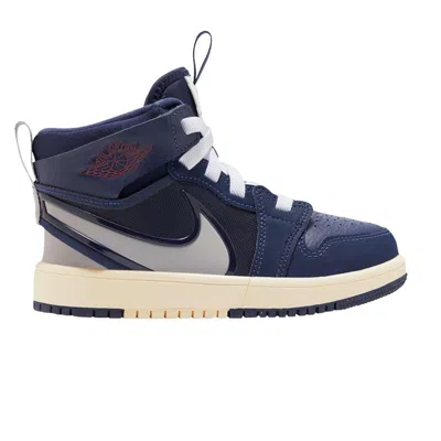 Pre-owned Air Jordan 1 Mid Rm Easyon Ps 'midnight Navy' | Blue | Kid's Size 1