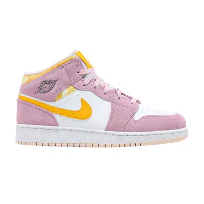 Pre-owned Air Jordan 1 Mid Se Gs 'arctic Pink' | Kid's Size 5